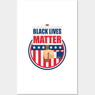 BLM: black lives matter Posters and Art